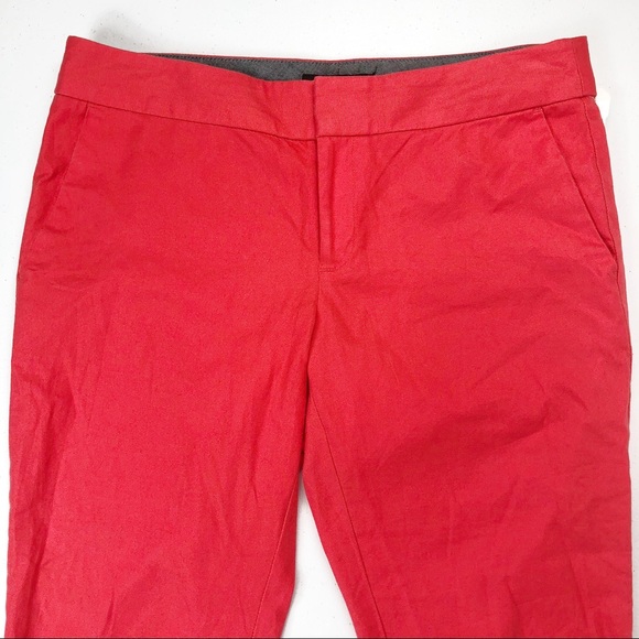 Banana Republic Hampton Fit pink capris sz 6P (33) - Picture 5 of 8